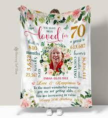 70th birthday gifts for her 70th