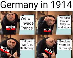 We collected one of the best memes for you. Germany In 1914 Fakehistoryporn