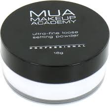 mua ultra fine loose setting powder