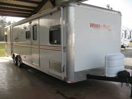 used 2007 forest river work n play 28bd