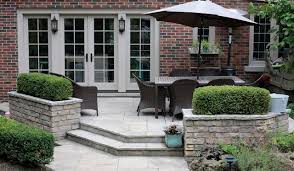 Flagstone Patio With Natural Stone