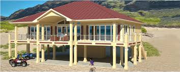 Clearview Model 2400 P Beach House Plans