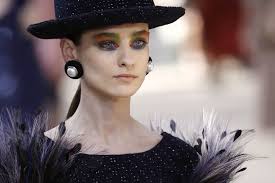 unicorn makeup at chanel couture