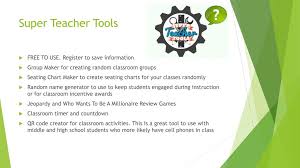 15 Great Web Based Tools For Teachers Ppt Download