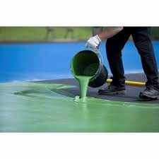 high build chlorinated rubber paint at