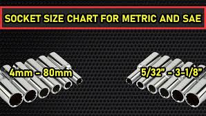 socket size chart for metric and
