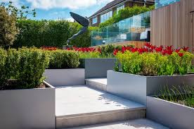 Bespoke Powder Coated Steel Planters