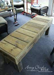 Simple Diy Outdoor Bench Thrifty