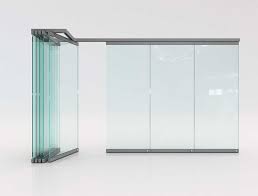 The most common glass door styles: Movable Glass Partitions Folding Glass Doors F6