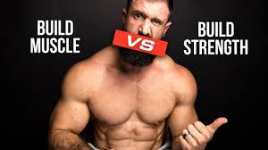 building muscle vs building strength