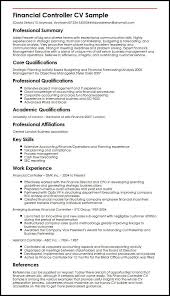 Finance Cv Examples Magdalene Project Org