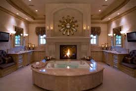 Master Bathrooms With Fireplaces