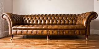 4 Seater Antique Tan Leather