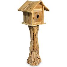 Buy Root Bird House With Door From