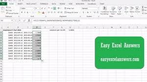 How To Calculate Vacation Entitlement In Excel