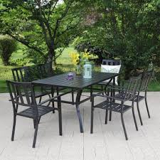 aluminum tabletop patio dining sets
