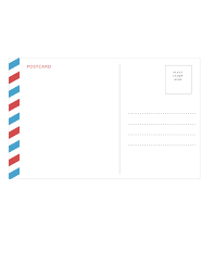 40 Great Postcard Templates Designs Word Pdf