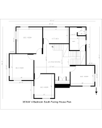 south facing house plan as per vastu