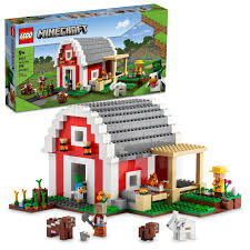 lego minecraft the red barn farm house