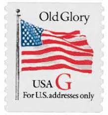 1994 32c g rate old glory red g