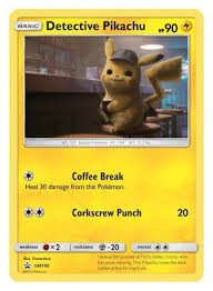 Card holder compatible with pokemon cards, card album 9 pocket, binder cards album book best protection trading cards, detective pikachu. Detective Pikachu Tumblr Pokemon Cards Legendary Cool Pokemon Cards Detective Pikachu