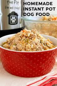 homemade instant pot dog food