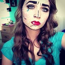 comic book makeup tutorial halloween