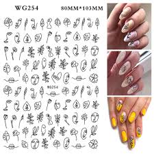 professional nail art sticker wg254