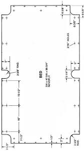 plans and specs for a 7 foot pool table