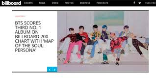 Bts Steals No 1 For The Third Time At Billboard 200 With