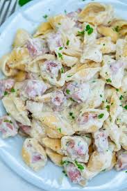 Smaller pasta might have helped but i did use diced ham that was prepackaged and perhaps real left. Ham And Cheese Pasta Recipe Video 30 Minutes Meals