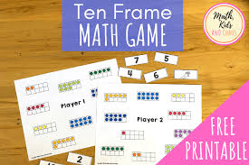 ten frame math game math kids and chaos