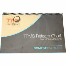 Tia Tpms Relearn Laminated Flip Chart For Domestic Import