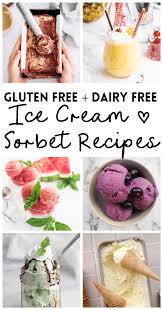 gluten free and dairy free ice cream