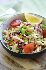 asian slaw with homemade dressing