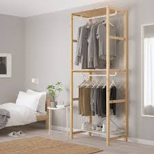 I then ran into a strange issue, these frames are not easy to hang on regular framing hooks. Ivar Clothes Rail Ikea