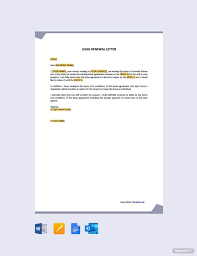 renewal letter template in pdf free