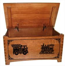 solid hardwood toy box chest amish shaker dovetail hinges