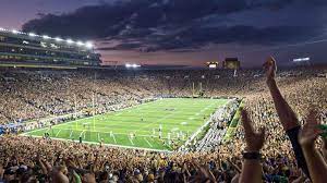 notre dame stadium the house that
