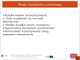 PPT Transport lotniczy PowerPoint Presentation free download