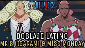 MR. 8 (IGARAM) & MISS MONDAY | ESPAÑOL LATINO | One Piece | DOBLAJE NETFLIX  - YouTube
