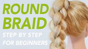 Braiding new years bread called zopf meaning braid in switzerland another word for braid in german is flechten. How To 4 Strand Round Braid For Beginners How To 3d Braid Cc Everydayhairinspiration Youtube