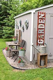 Shed Shed Landscaping Backyard Sheds