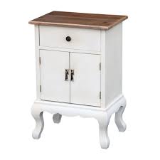 This night stand definitely accents your room. Antique White Transylvania Bedside Cabinet White Bedside Cabinet