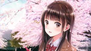 Anime Cute School Girl, HD Anime, 4k ...