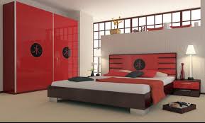 delightful red white bedrooms that you