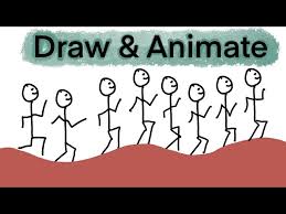 i will make a stickman animation frame