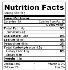 cool ranch hummus nutrition facts