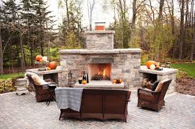 Having An Outdoor Fireplace Installed