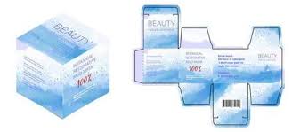cosmetics packaging template vector art